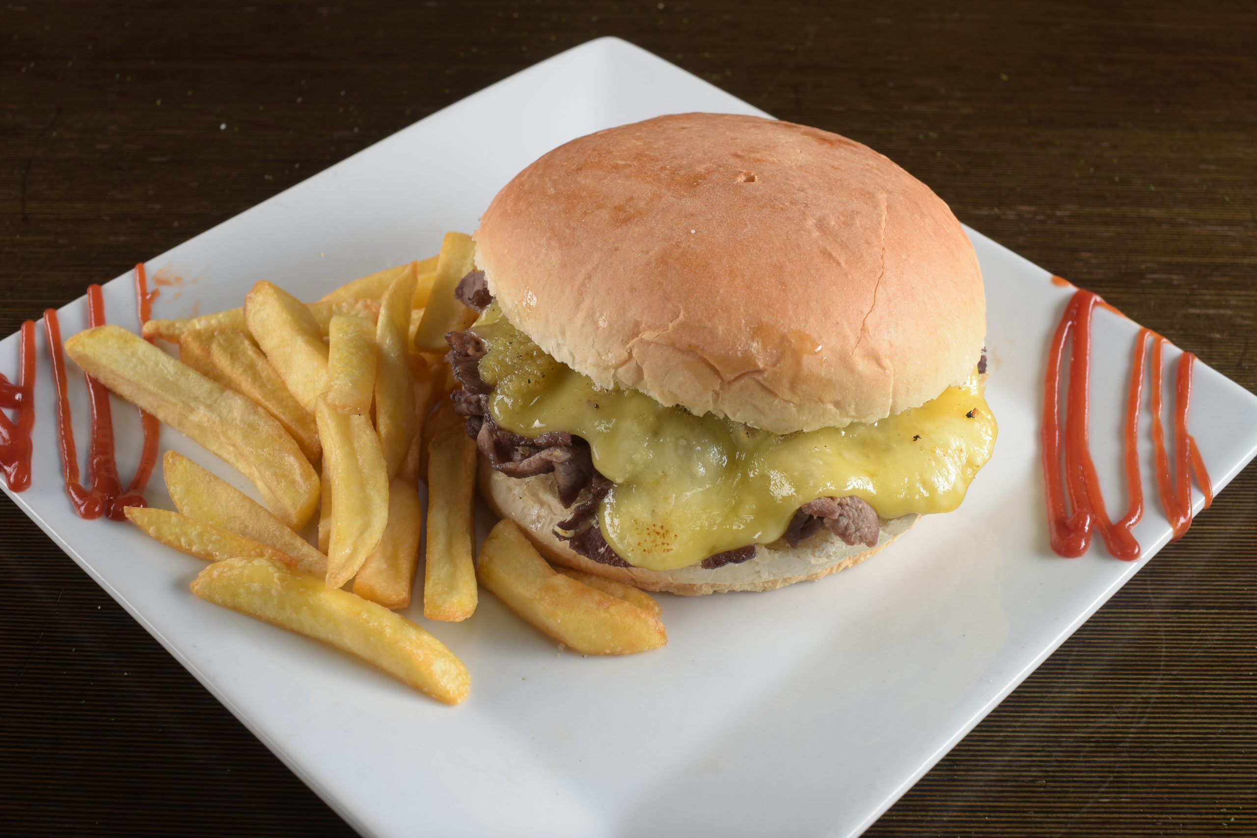 Sandwich churrasco barros luco